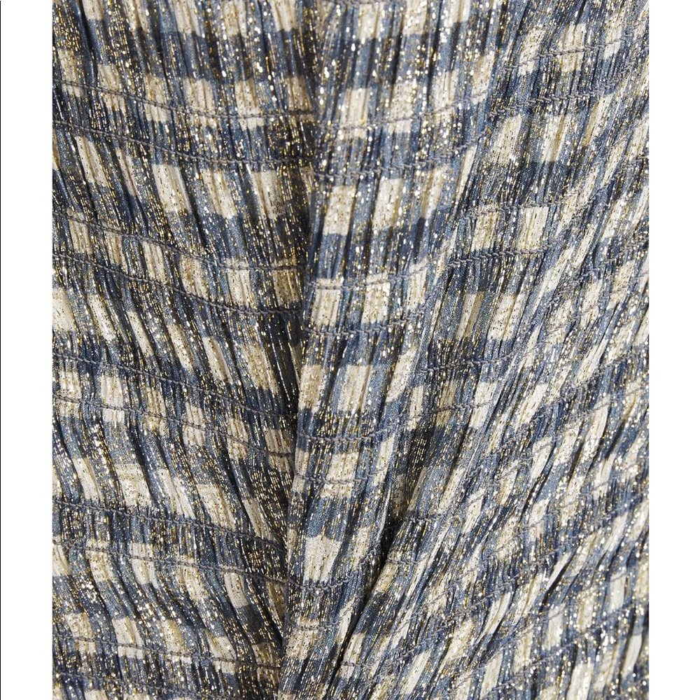 Loveshackfancy Scarlett Gingham Metallic Dress - image 6